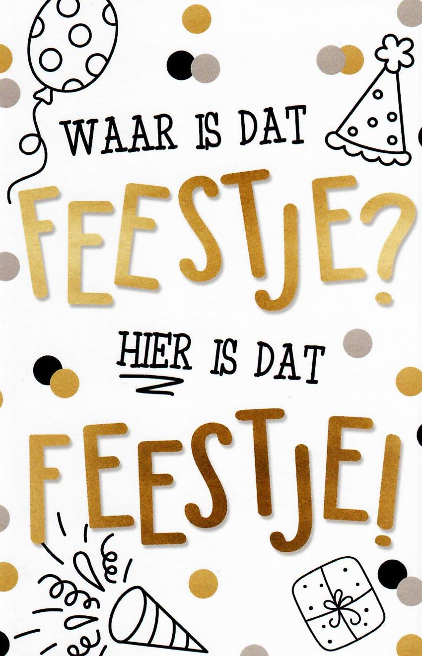 Wenskaart - Verjaardag
