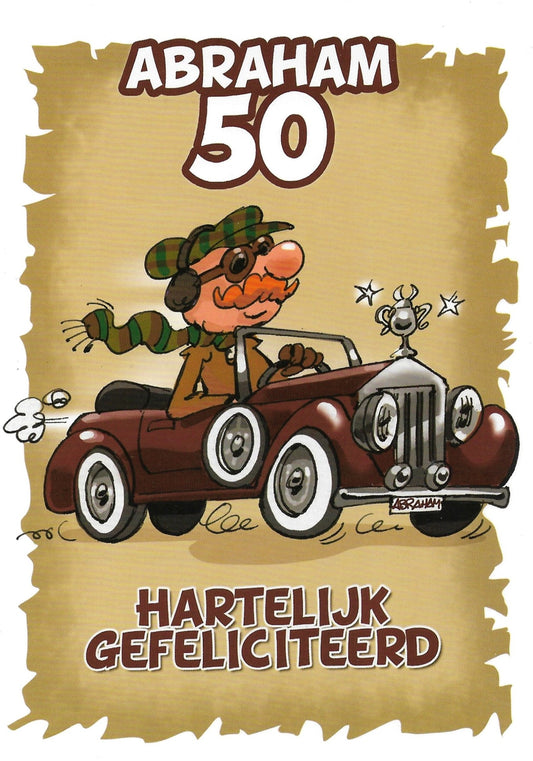 Wenskaart - Abraham