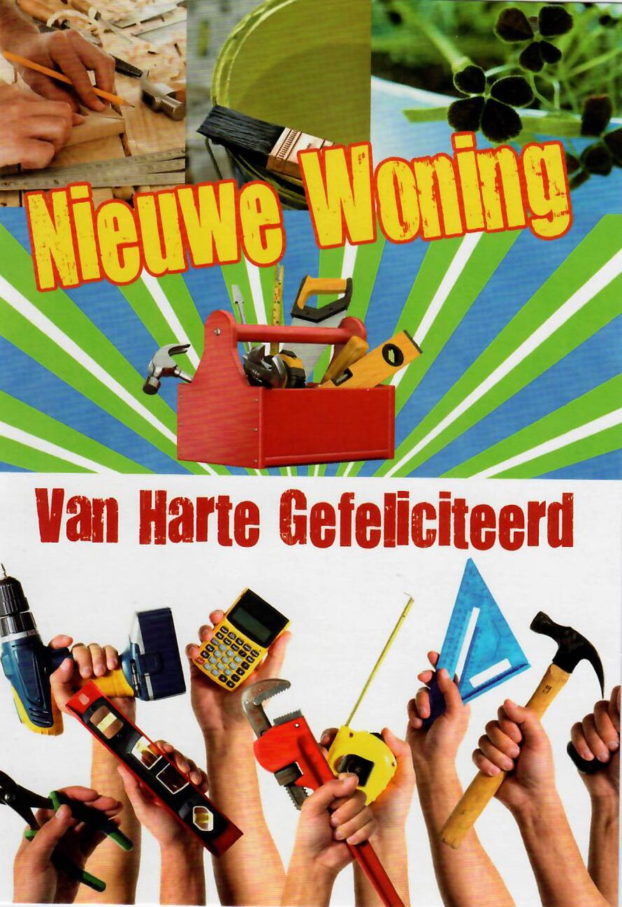 Wenskaart - Verhuizing