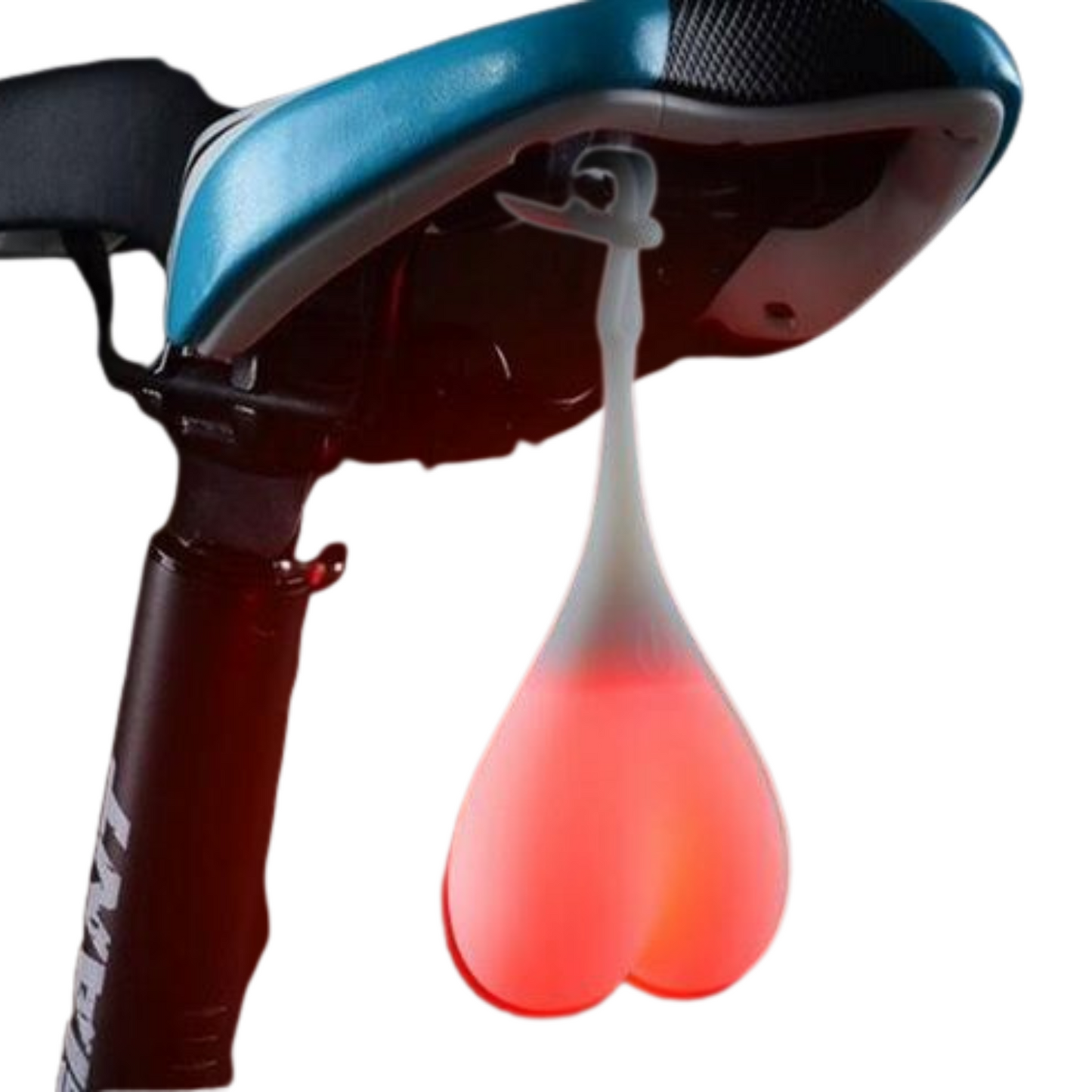 Origineel fietsaccessoire ballenlampje — stevig, waterbestendig en ideaal voor avondritten.