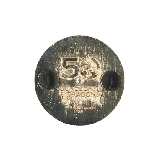 Spinning alignment wheel badge - exclusieve D&D collectors pin - 5000 stuks wereldwijd - must-have voor fans van fantasy en bordspellen.