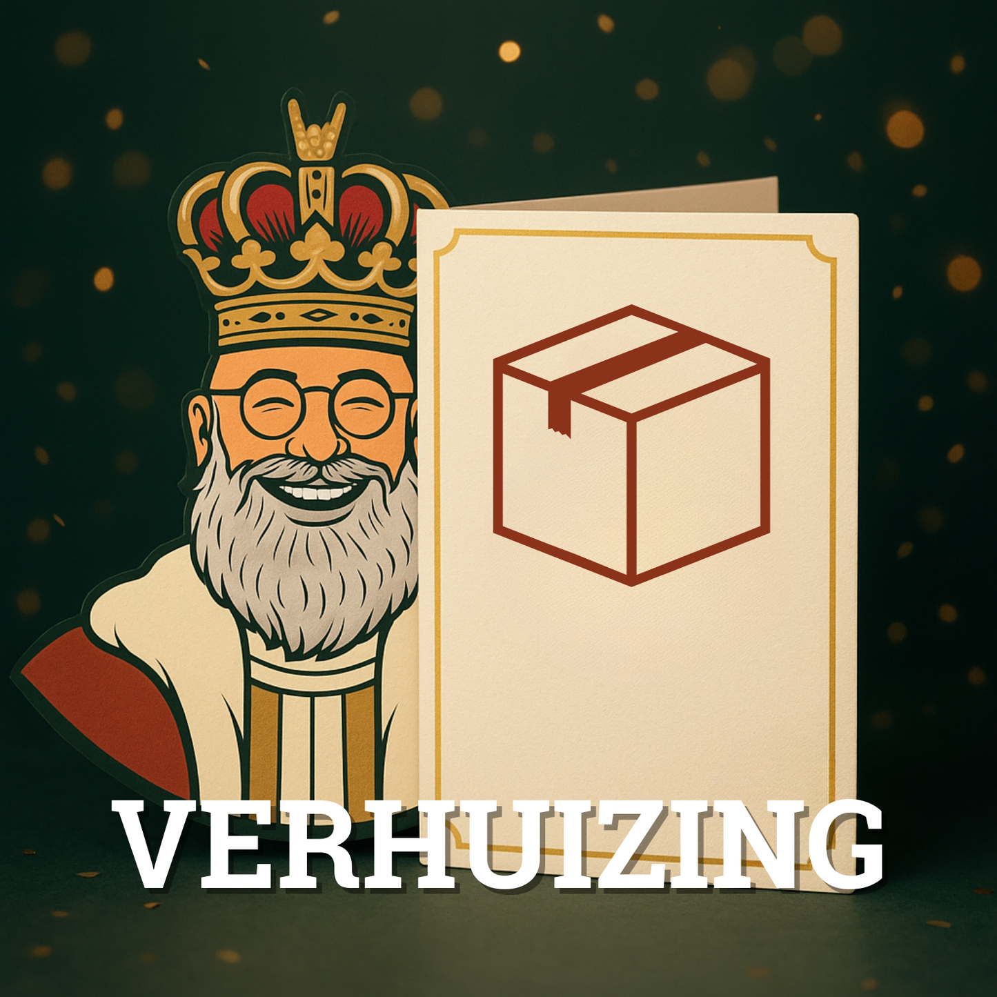 Wenskaart - Verhuizing