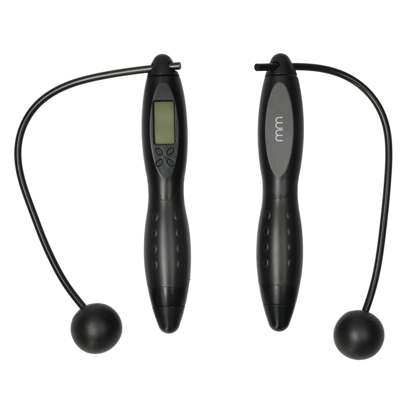 Wireless jumprope met display en ergonomische handgrepen - no rope design voorkomt struikelen, effectief voor vet verbranding en conditie.