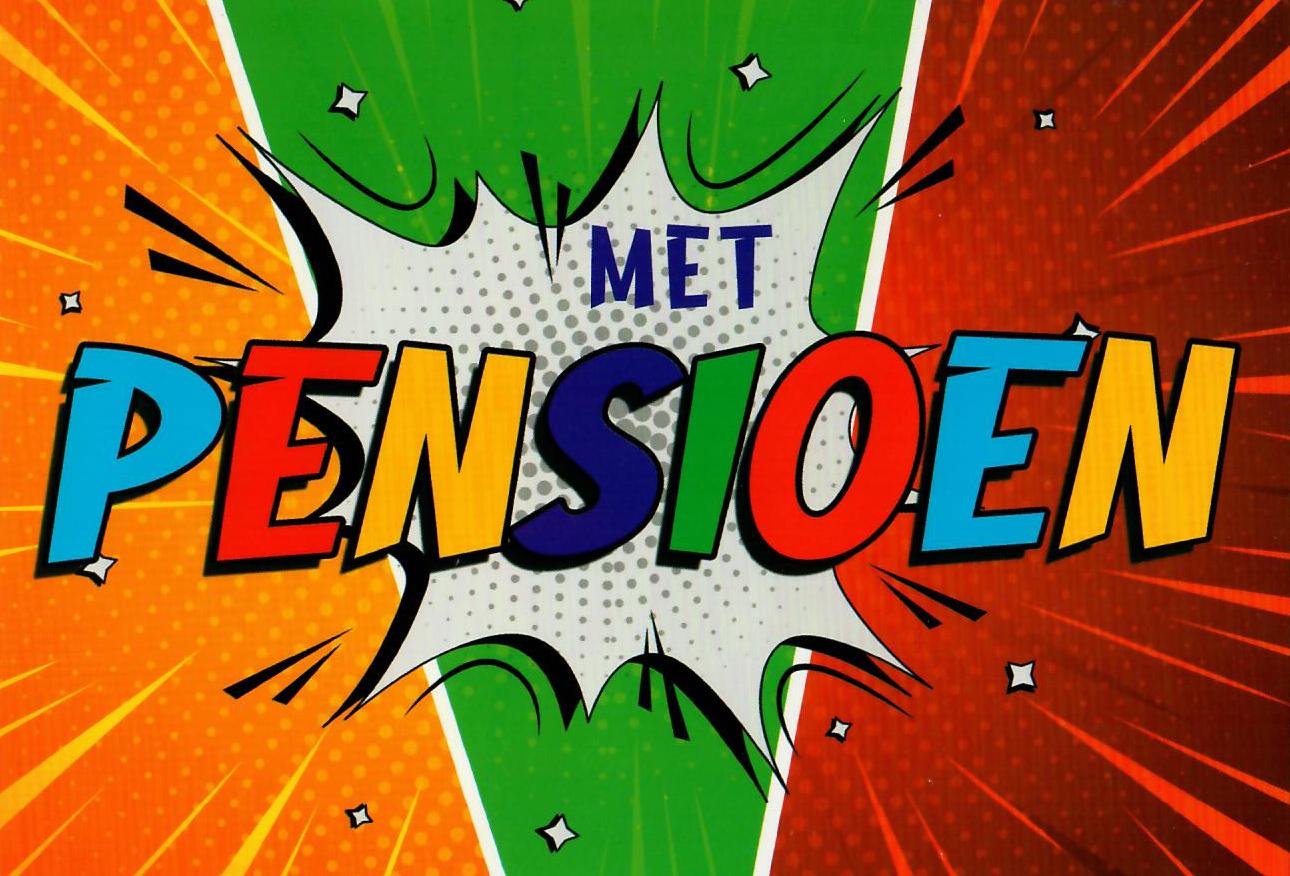 Wenskaart - Pensioen