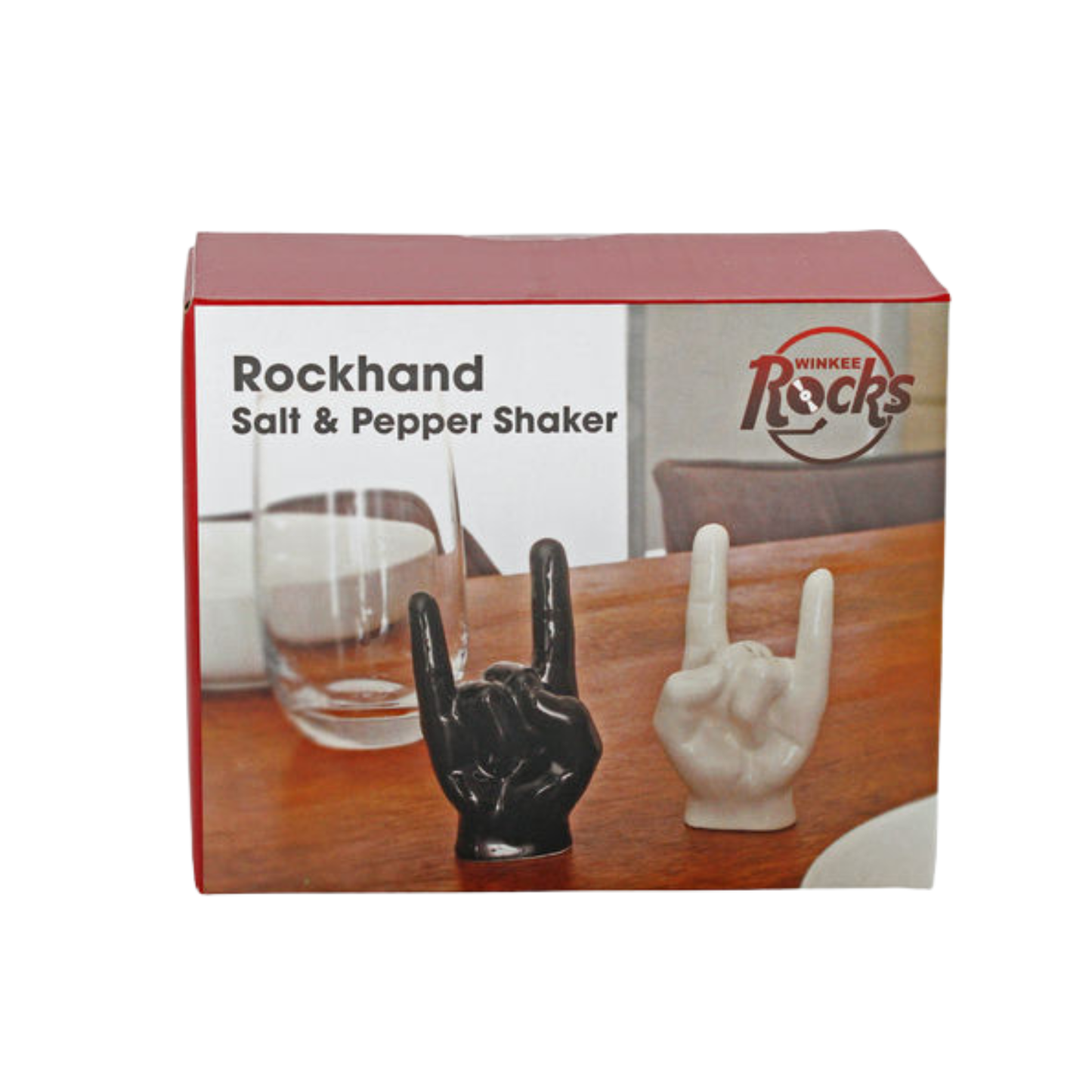 Origineel zout en peperstel voor rockfans en metalheads