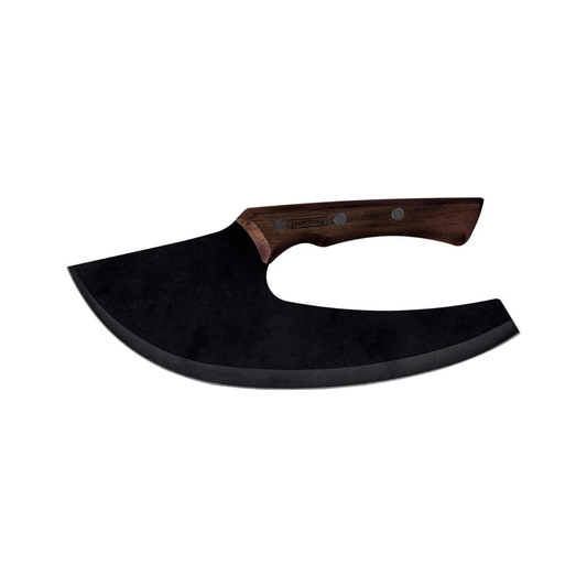 Churrasco Black multifunctioneel mes 27 cm zilver keukenmes voor vlees en BBQ