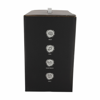 Norländer Hybride BBQ tafelmodel perfect voor balkon barbecue
