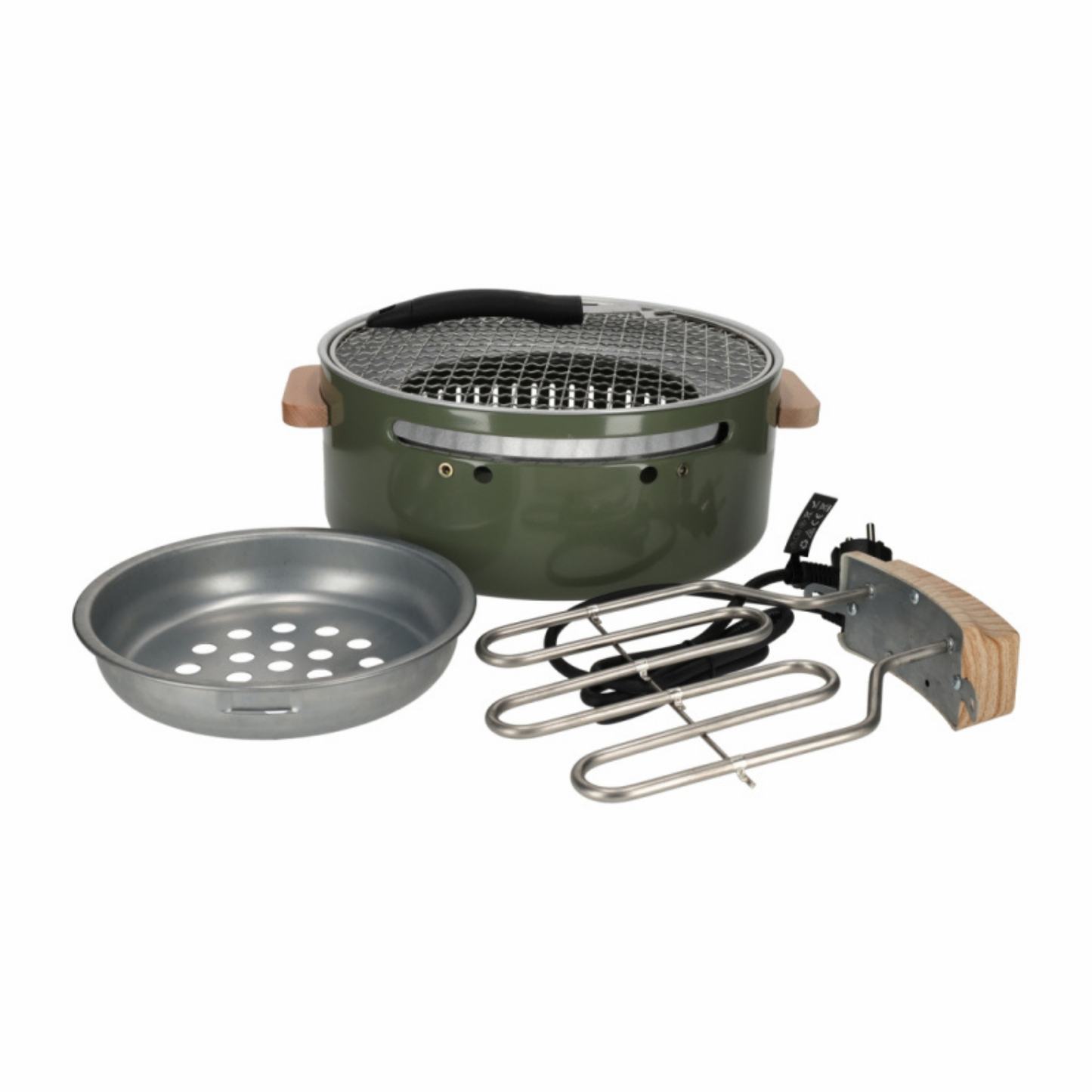 Norländer Hybride BBQ tafel barbecue geschikt voor houtskool