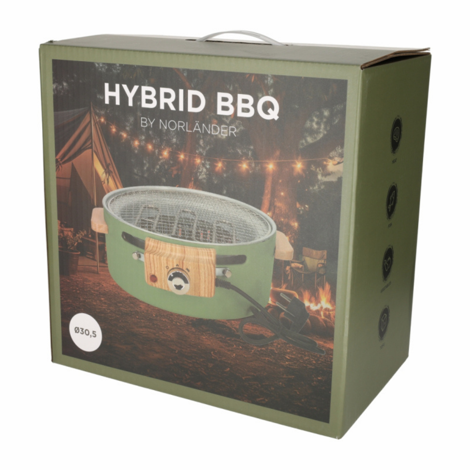 Norländer Hybride BBQ cadeau idee voor BBQ liefhebbers