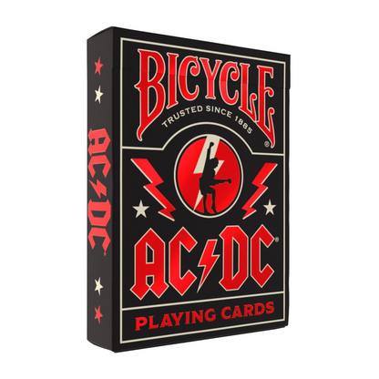 Bicycle AC/DC pokerkaarten — unieke special edition speelkaarten