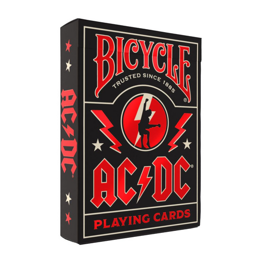 Bicycle AC/DC pokerkaarten — unieke special edition speelkaarten
