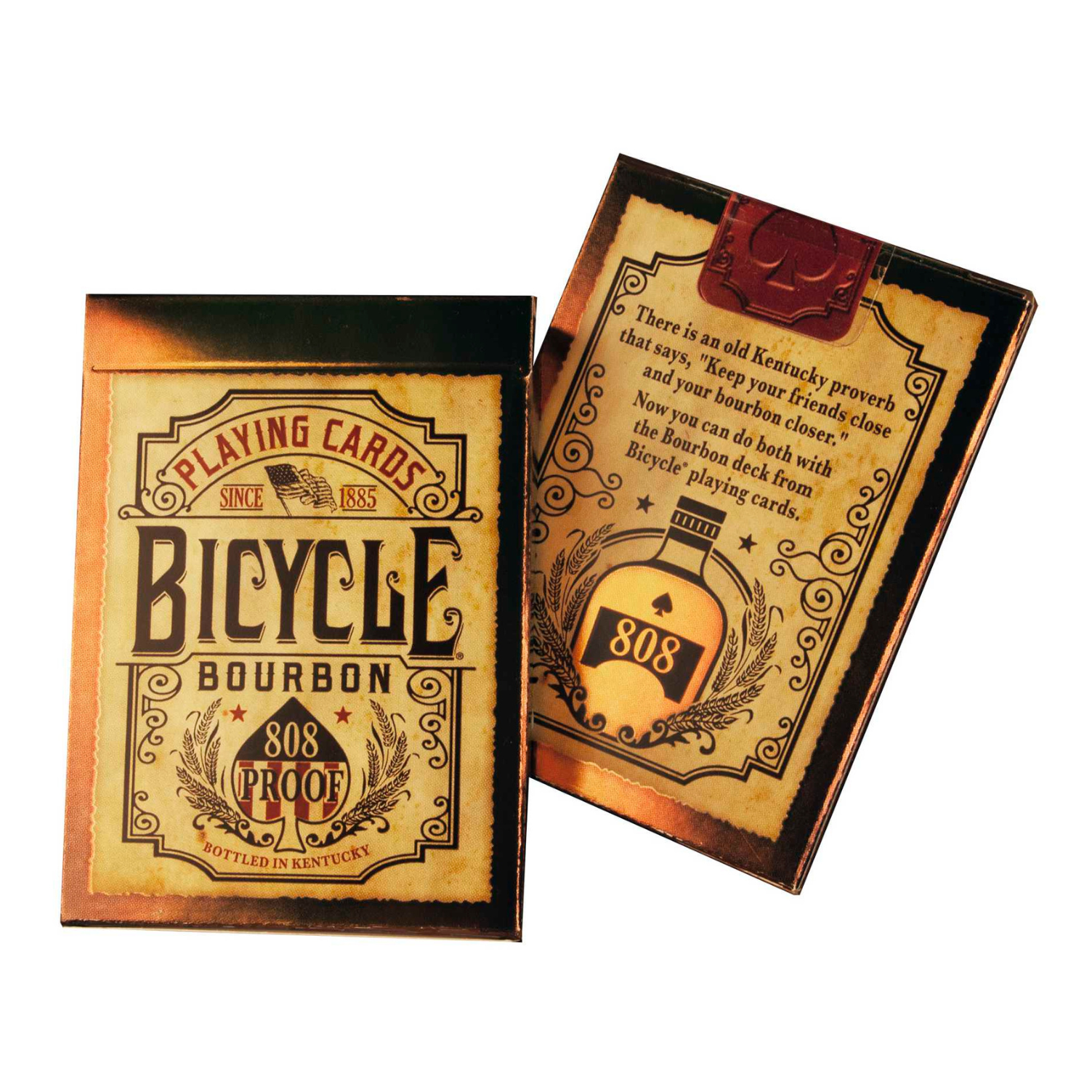 Bicycle speelkaarten pokerformaat — soepel delen en sterk materiaal.