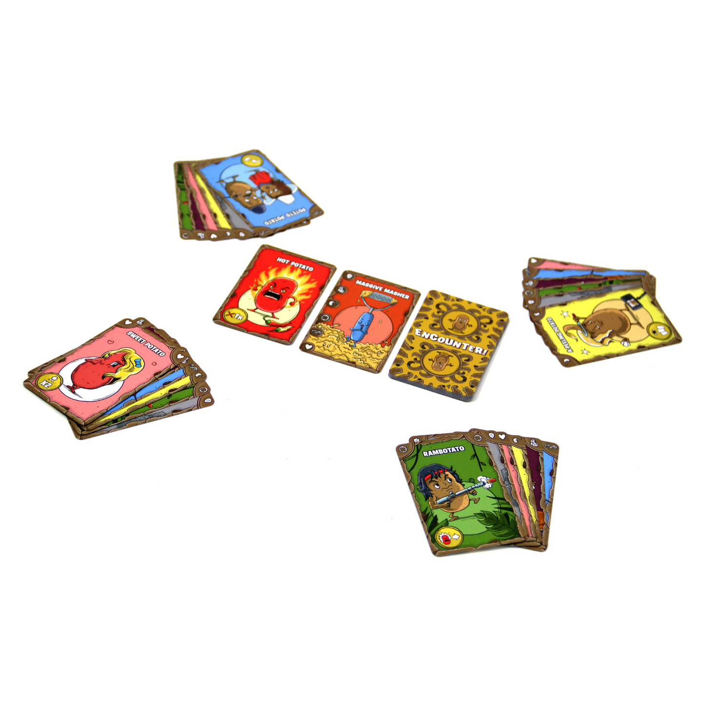 Familiekaartspel Hot Potato — geschikt voor kinderen en volwassenen vanaf 10 jaar.