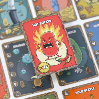 Hot Potato Nederlandstalige editie — met spelregels in EN, NL, FR, DE.