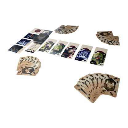 Odd Shop kaartspel — veilen, bluffen en handelen in zeldzame items.