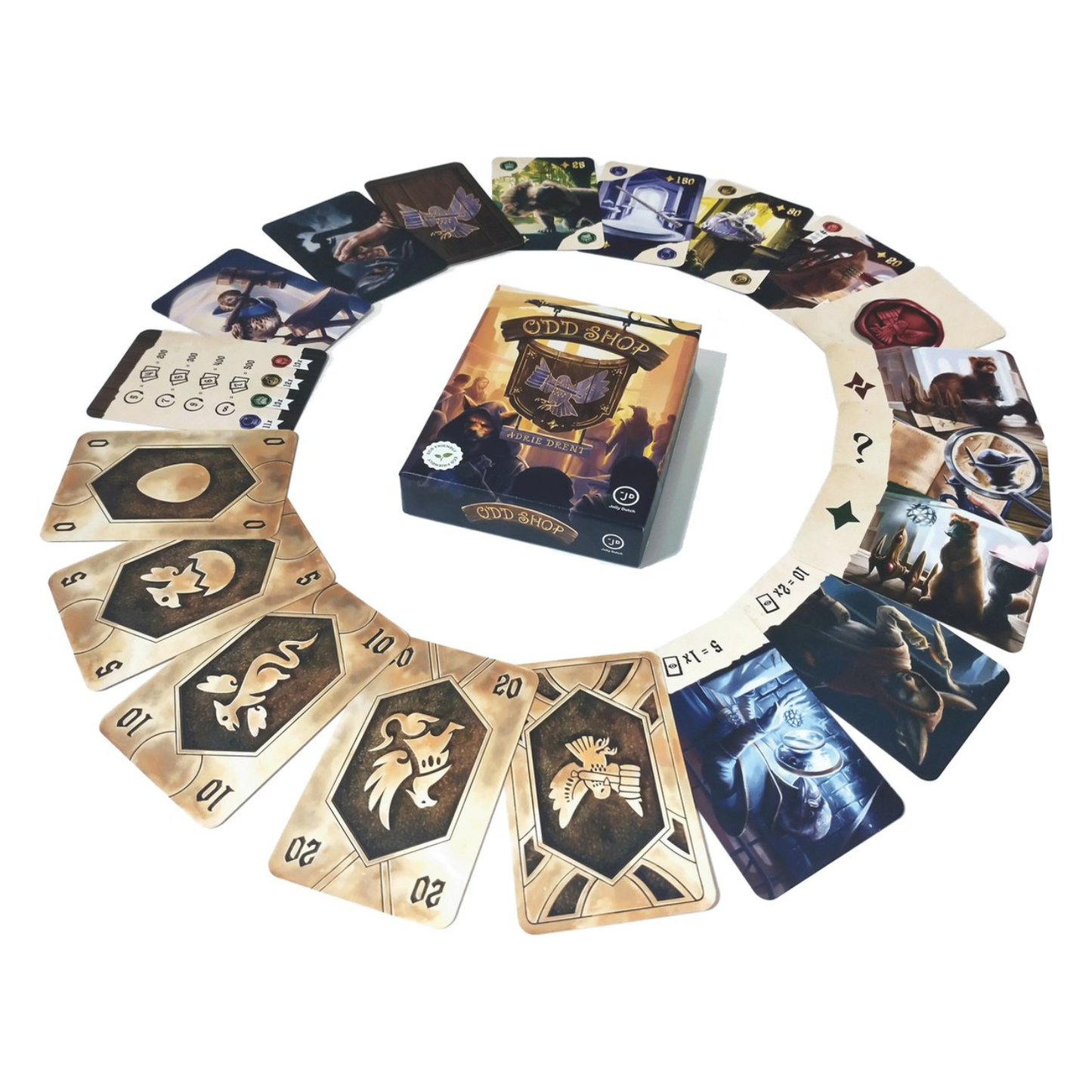 Odd Shop NL kaartspel — snelle beurten, veel interactie en variatie
