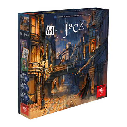 Mr. Jack bordspel Londen — spannend 2‑speler detectivespel vol bluff en strategie