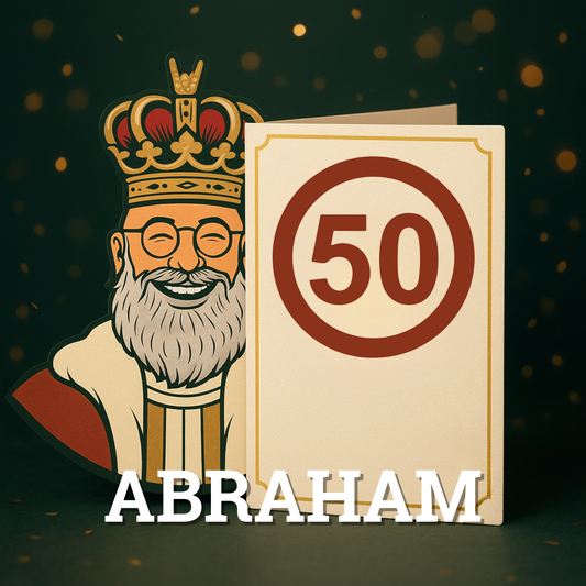 Wenskaart - Abraham