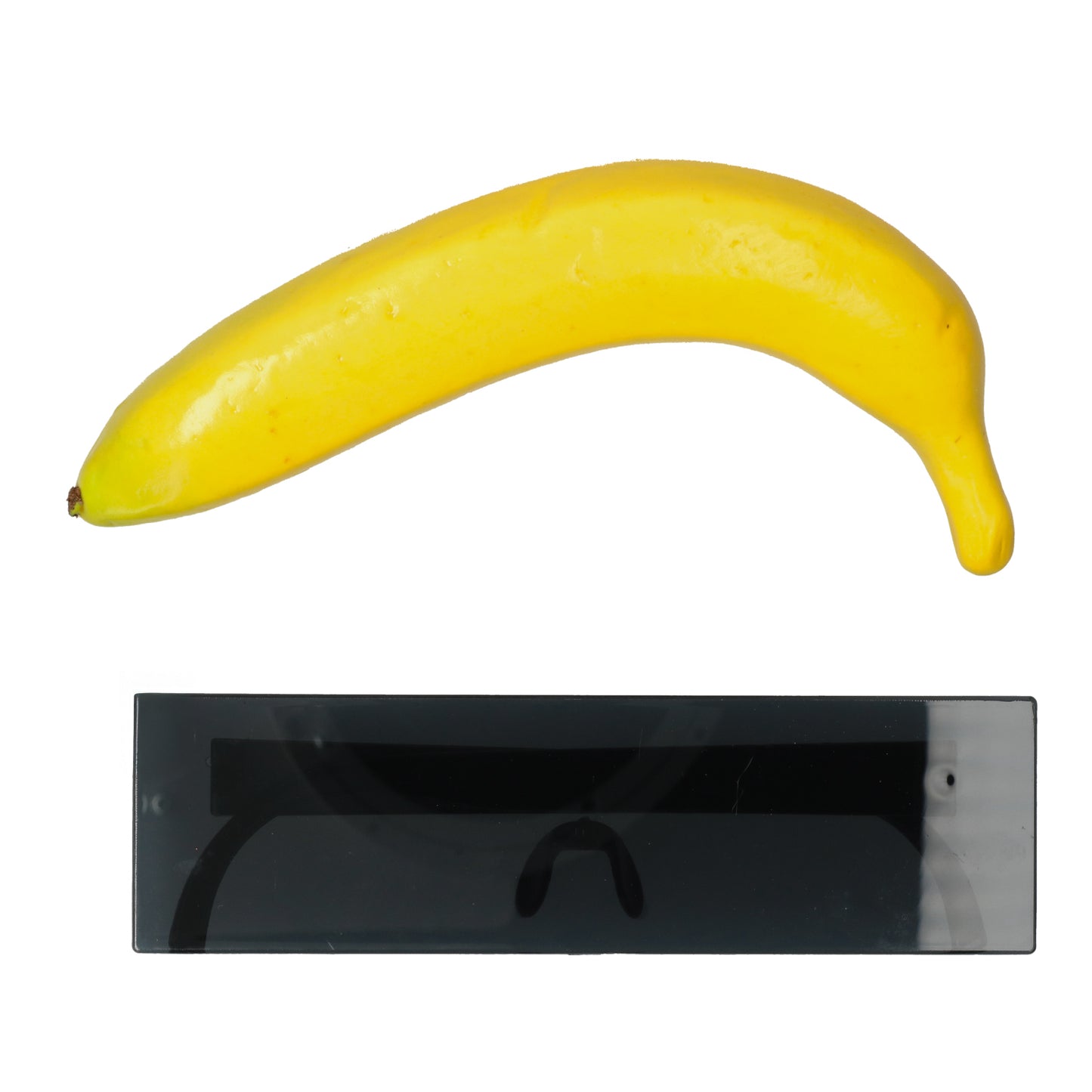Black bar bril VIP stijl -zwart rechthoekig montuur voor anonimiteit en grappige groepsfoto's.