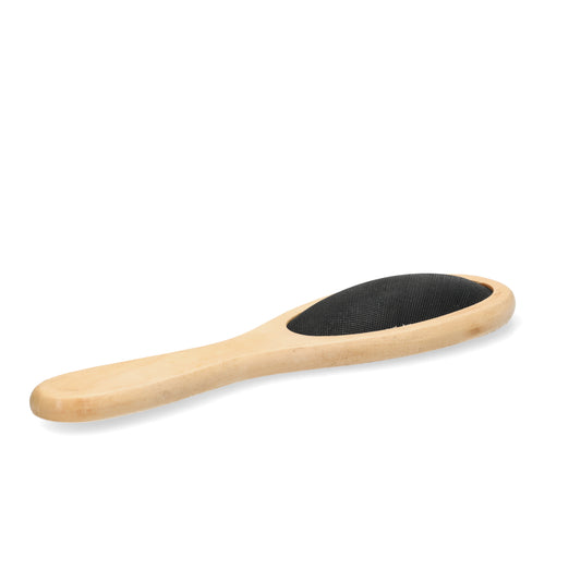 Budgetvriendelijke borstel voor kale mannen - houten handvat - stijlvol en grappig cadeau voor hem.