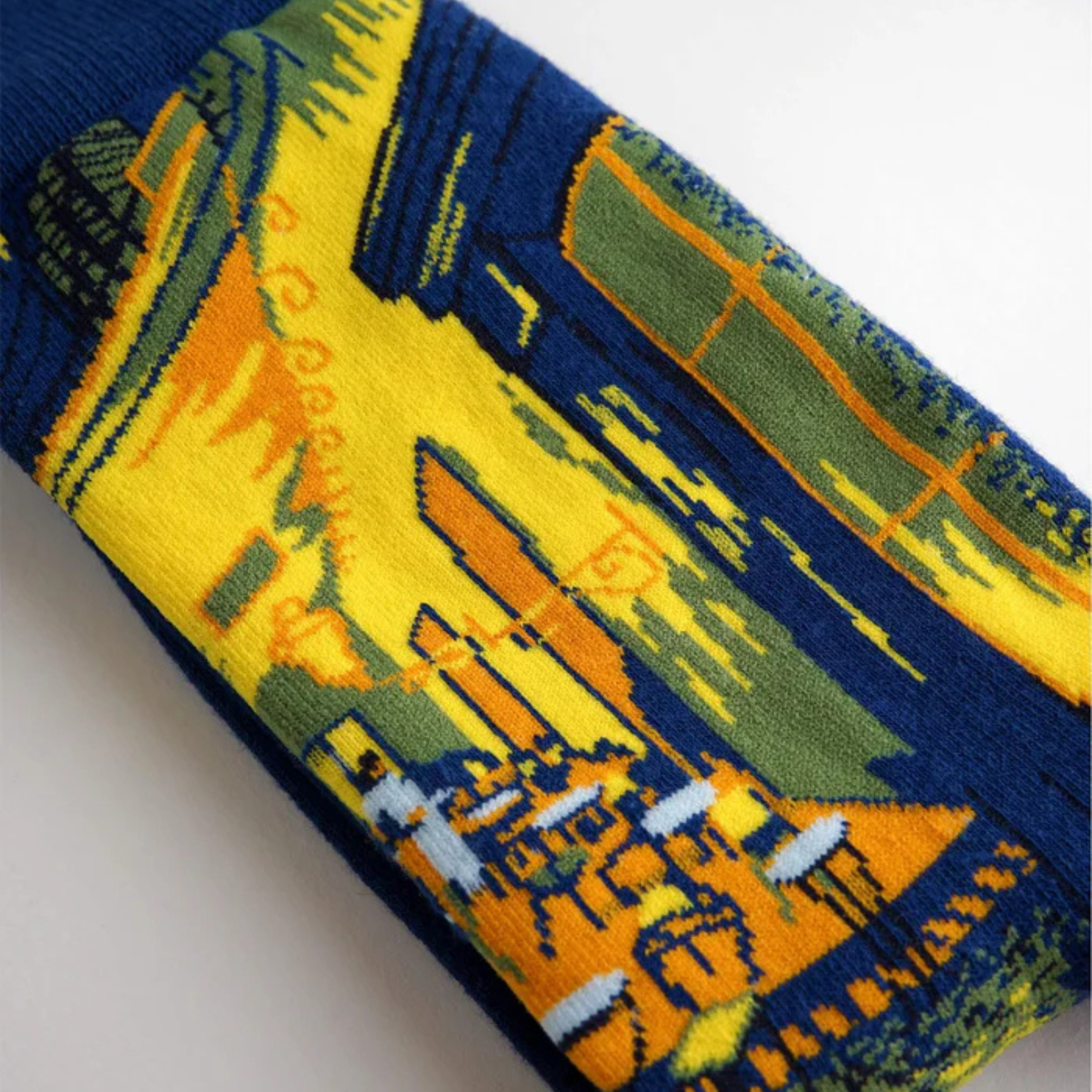 Kunstige sokken — perfect voor kunstfans en museumgangers.