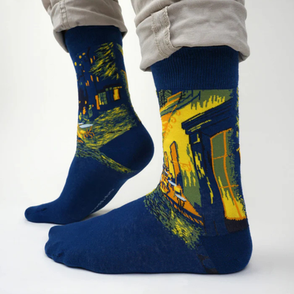 Kunstsokken als sinterklaascadeau — humorvol en nuttig.