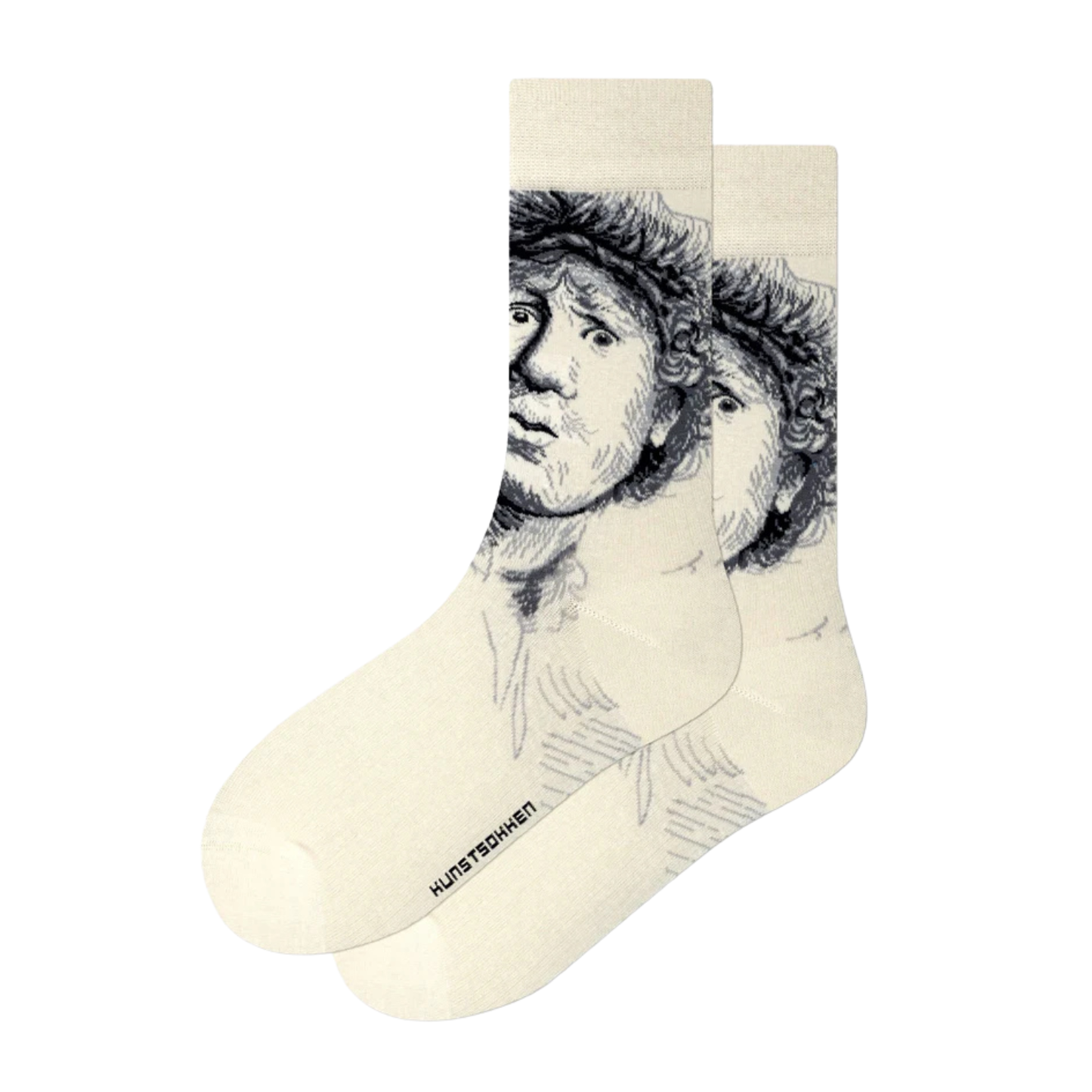 Kunstsokken casual chic — draagbaar bij sneakers en nette schoenen.