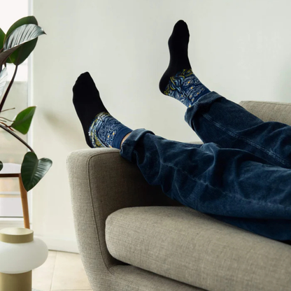 Grappige kunstsokken — origineel cadeautje voor kunstliefhebbers.