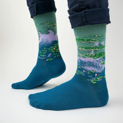 Kunstsokken mannen — grappige sokken met hoogwaardige afwerking.