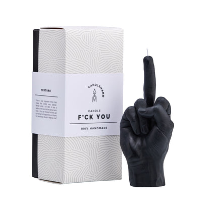 Candlehand design kaars — grappig en edgy cadeau voor iemand met humor.