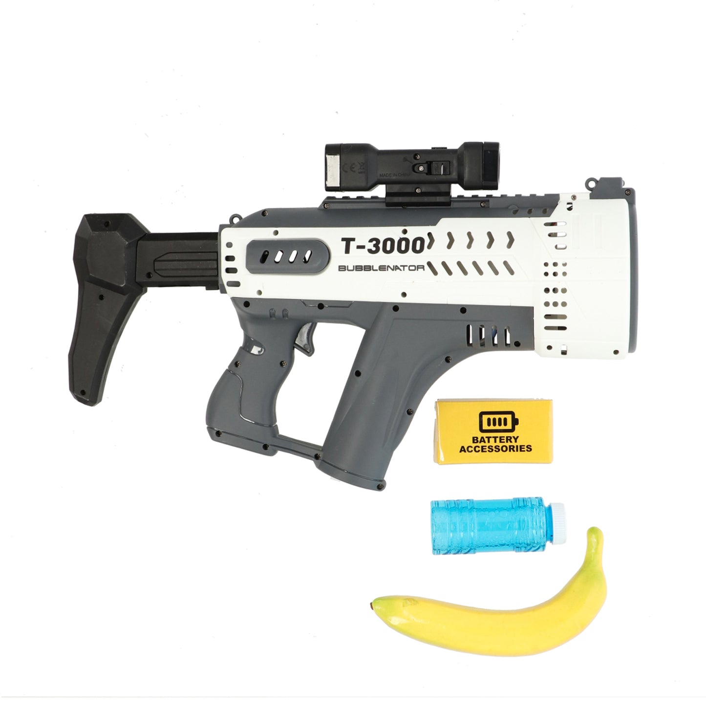 Complete set bubbelsgeweer waterpistool - Batterijen inbegrepen - Bananaforscale