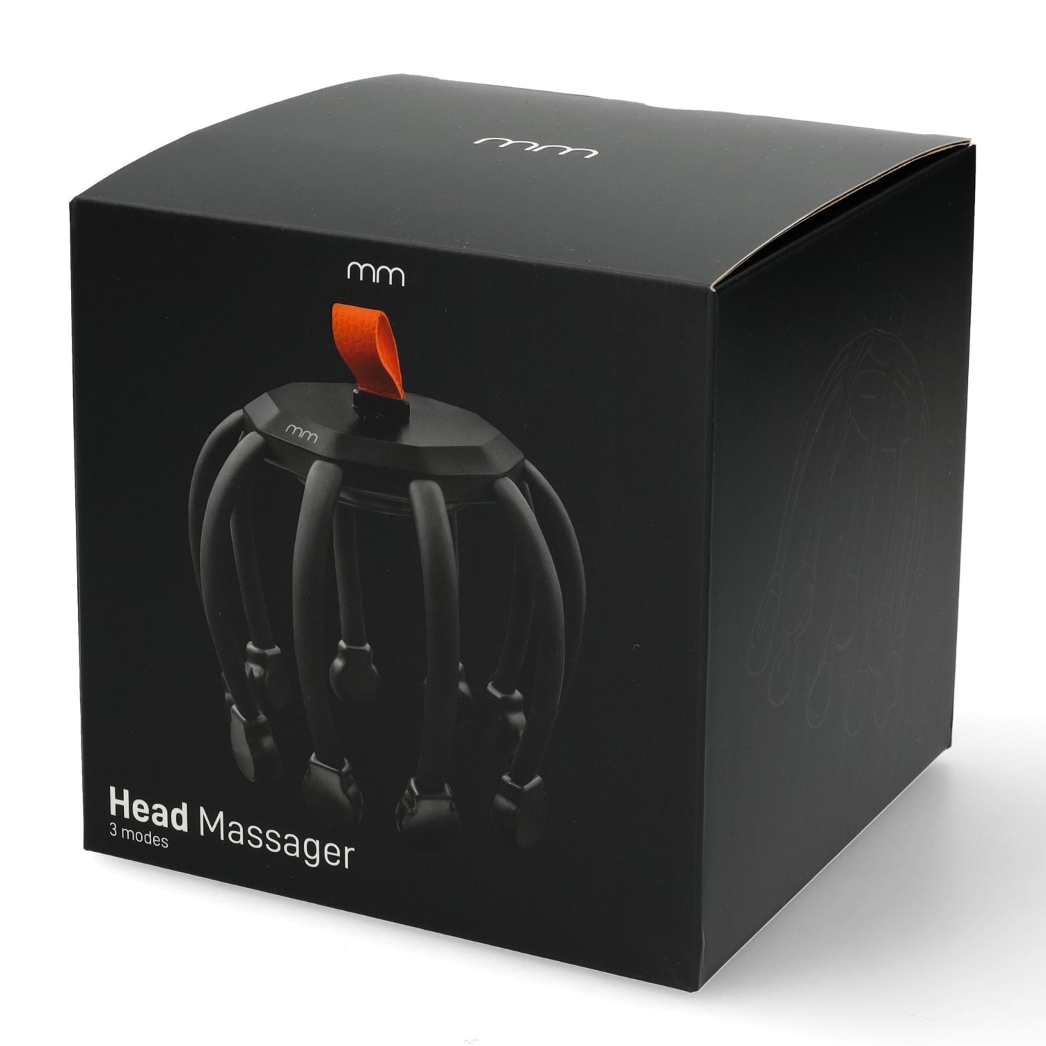 Elektronisch zwart hoofdmassage apparaat - relaxend massage gadget, perfect cadeau voor je partner.