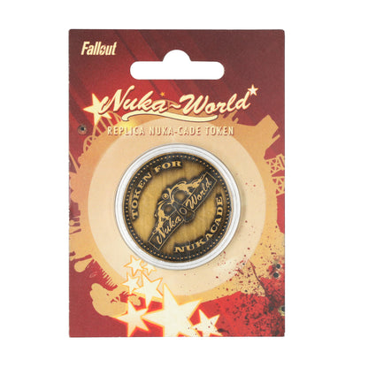 Fallout Nuka‑Cade token replica — officieel collectors item voor fans van de Fallout franchise.