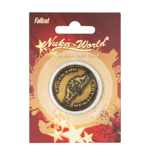 Fallout Nuka‑Cade token replica — officieel collectors item voor fans van de Fallout franchise.