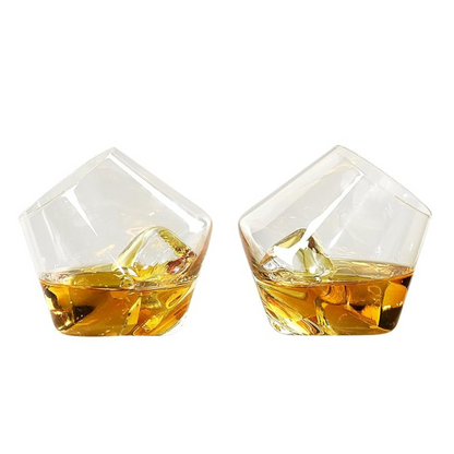 Whiskyglazen rocking — stijlvolle glazen voor de echte whiskyliefhebber.