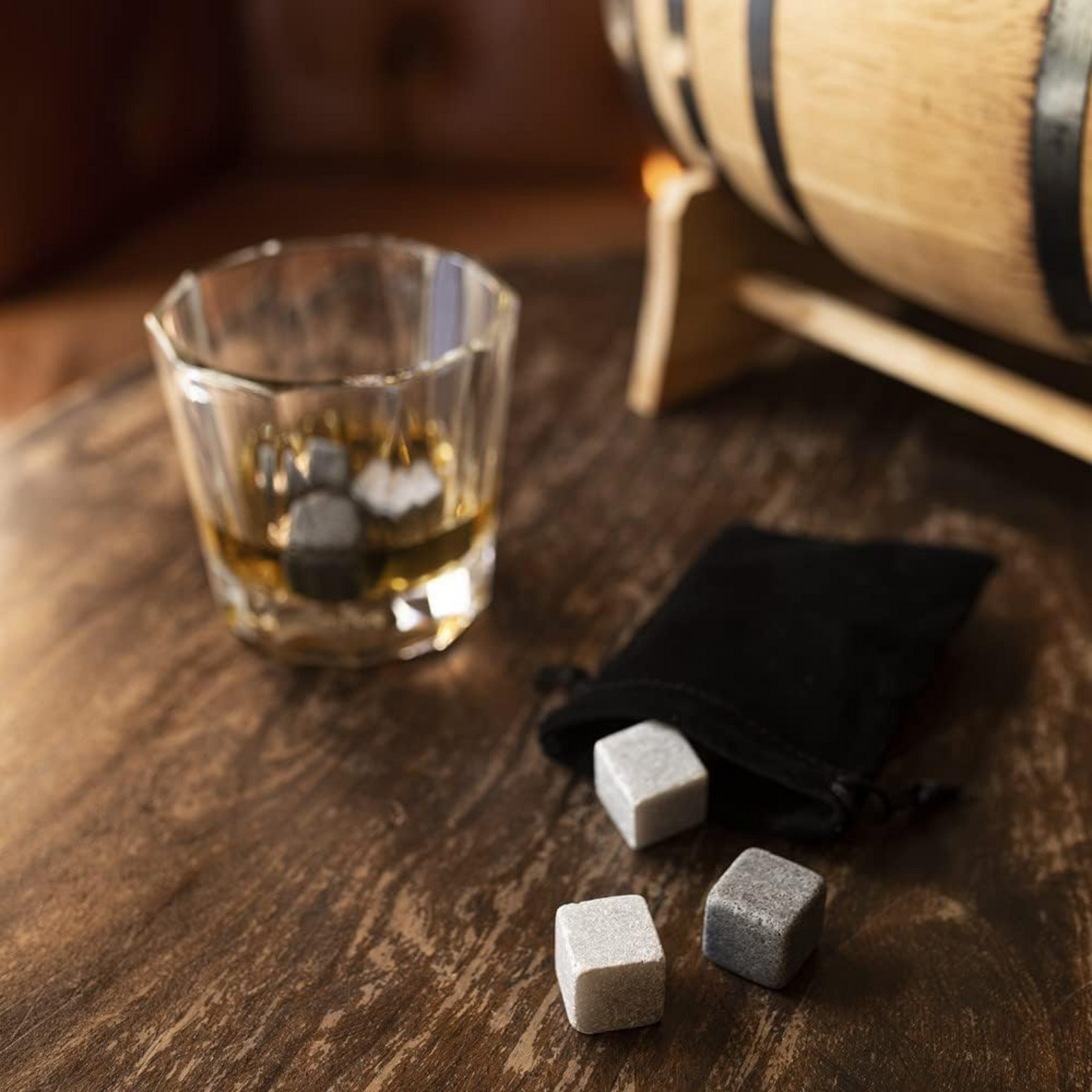Whisky drinkaccessoire — chillers set als luxe geschenk voor verjaardagen en vaderdag.