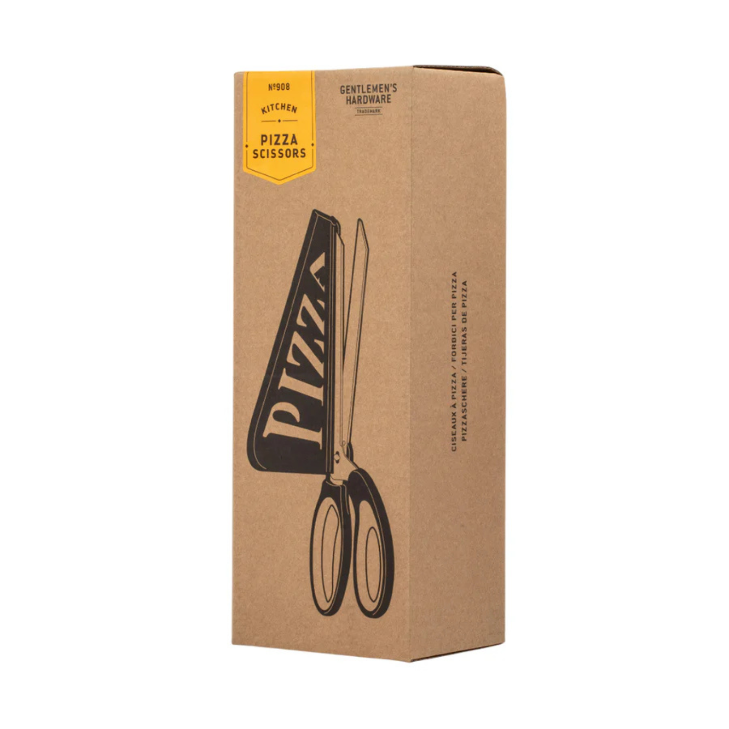 Pizzaschaar met serveerfunctie — ideaal keukenaccessoire voor pizzaliefhebbers.