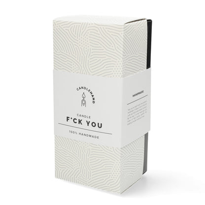 Handgemaakte Candlehand kaars met middelvinger — gedurfd cadeau en conversation starter.
