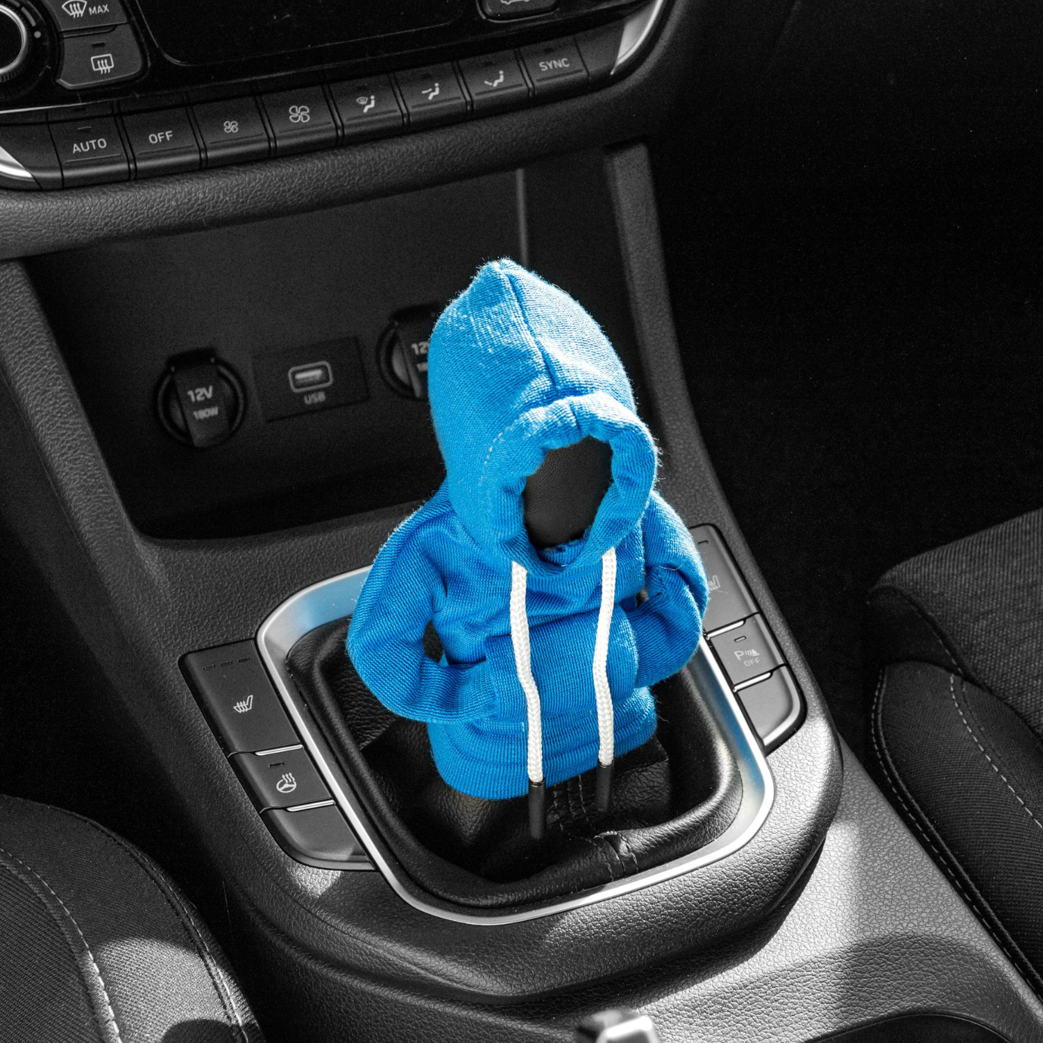 Mini hoodie voor pook — origineel cadeau voor nieuwe autobezitters.