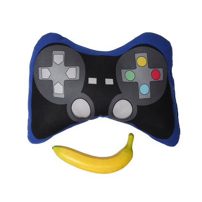 Klein gaming kussen — origineel kado voor in de gamekamer of op reis.
