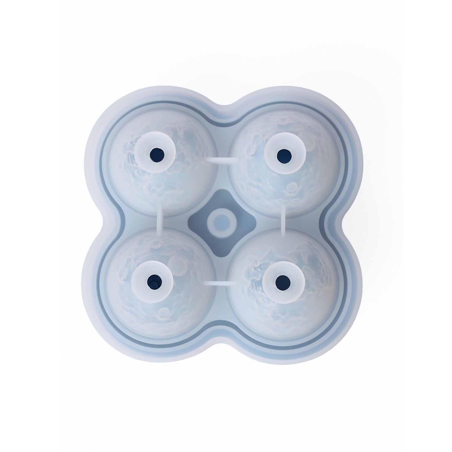 Maan en aarde ijsvormpje — ice-cold gadget voor feestjes en borrelavonden.