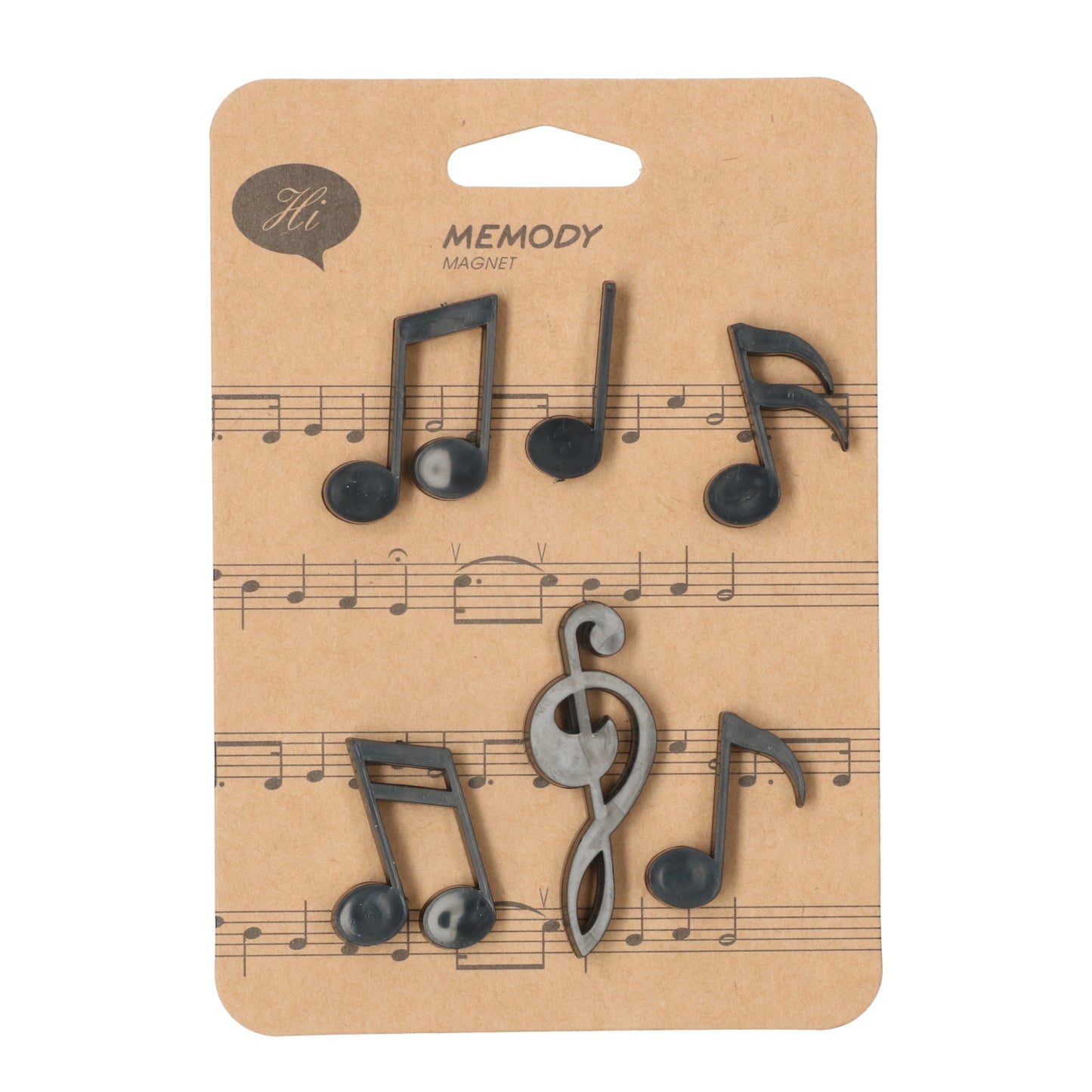 Originele muziek magneten — ideaal cadeautje voor muzikale vrienden, leraren of studenten.