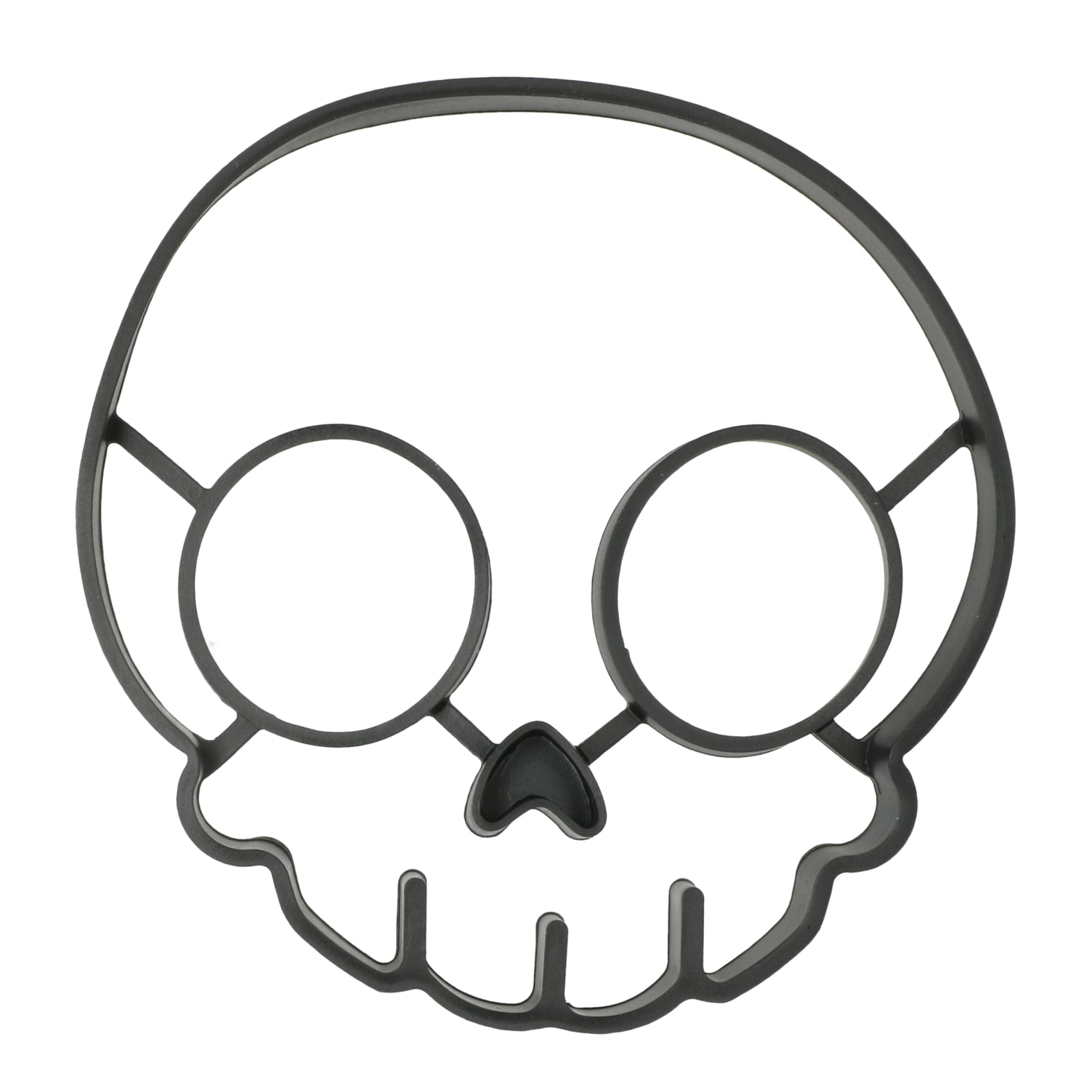 Originele skull ei-vorm — maak van twee eidooiers en eiwit een spooky schedel, perfect voor een fun ontbijtervaring.