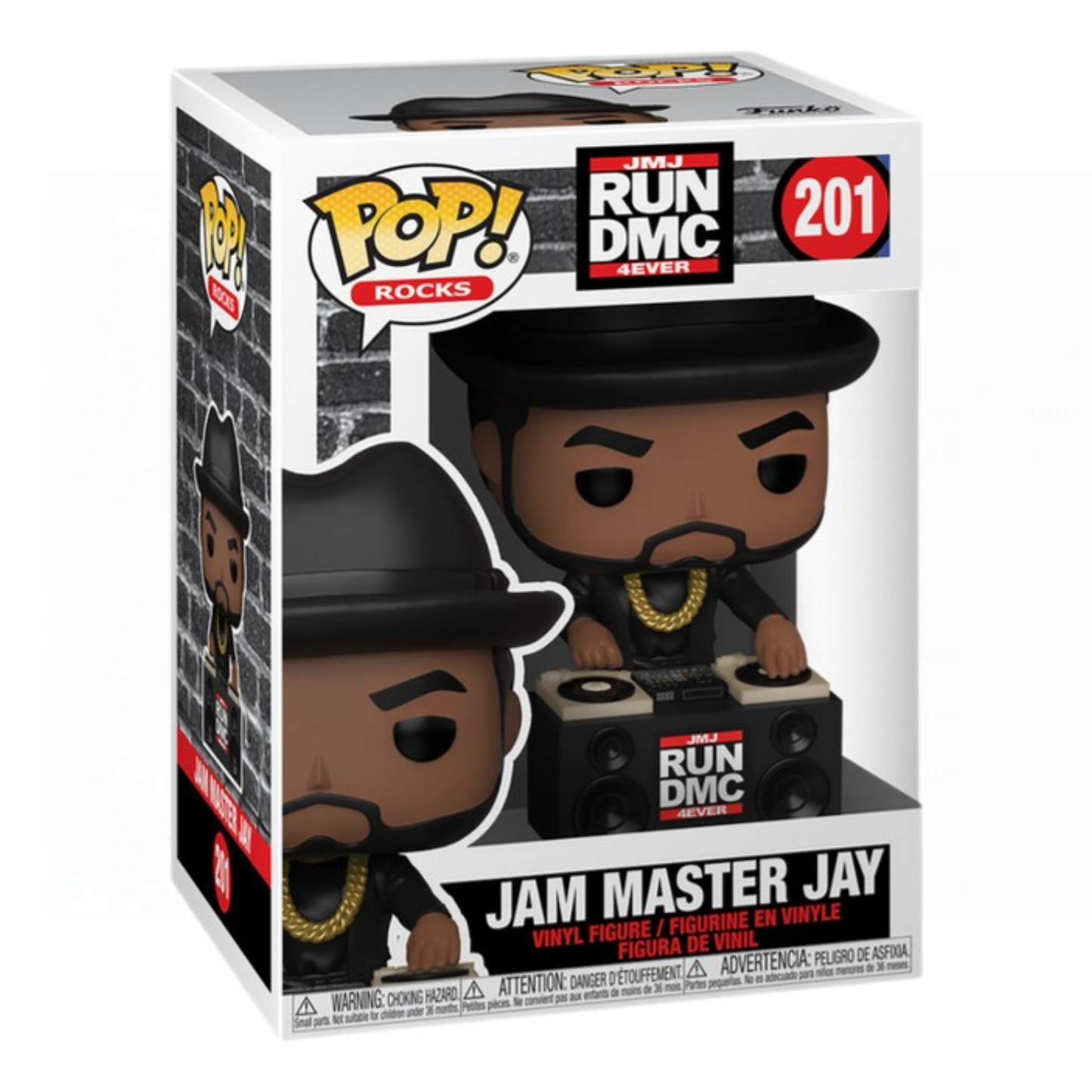 FUNKO POP! Run DMC - Jam Master Jay (DJ booth) 201 in box