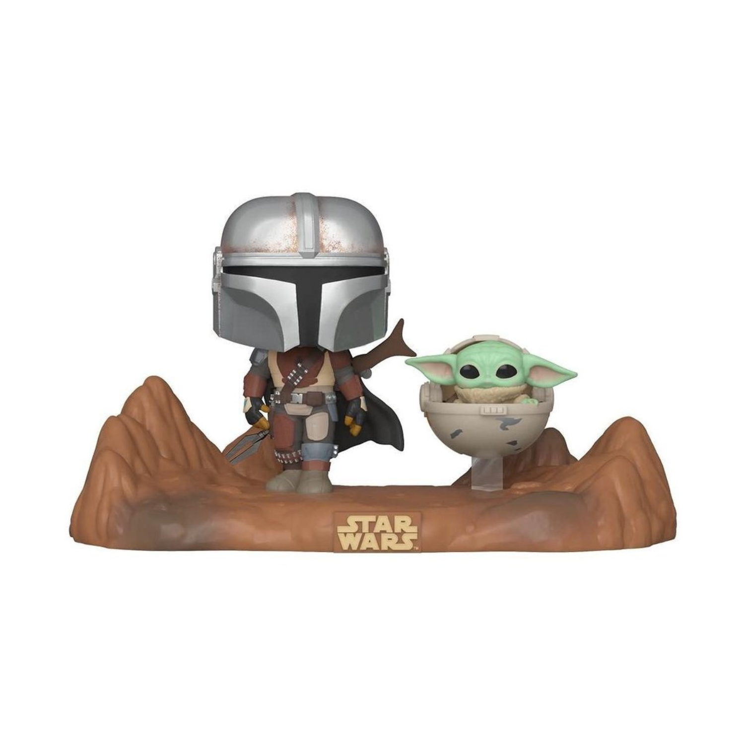 FUNKO POP! Moment SW Mandalorian & Child vooraanzicht