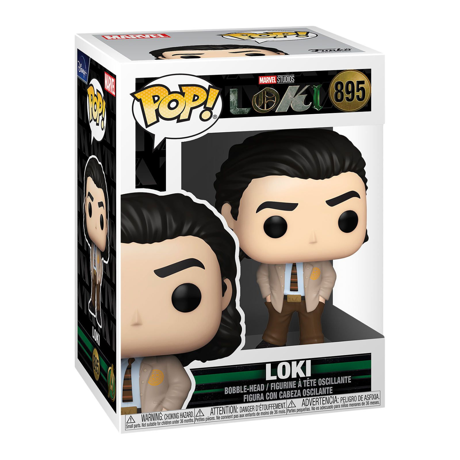 FUNKO POP! Marvel Loki (Bobble-head) 895 in box