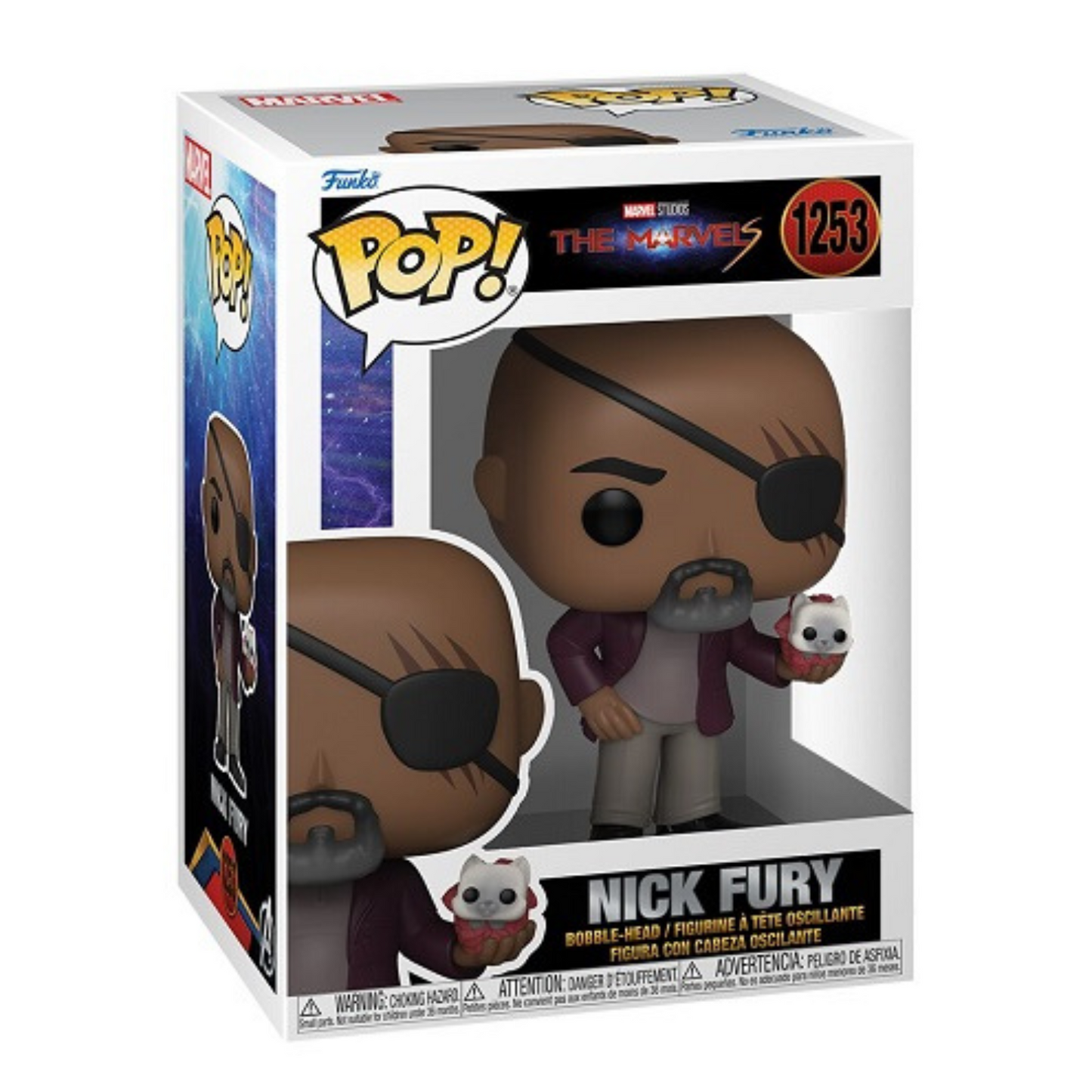 FUNKO POP! The Marvels (2023) - Nick Fury 1253 in box