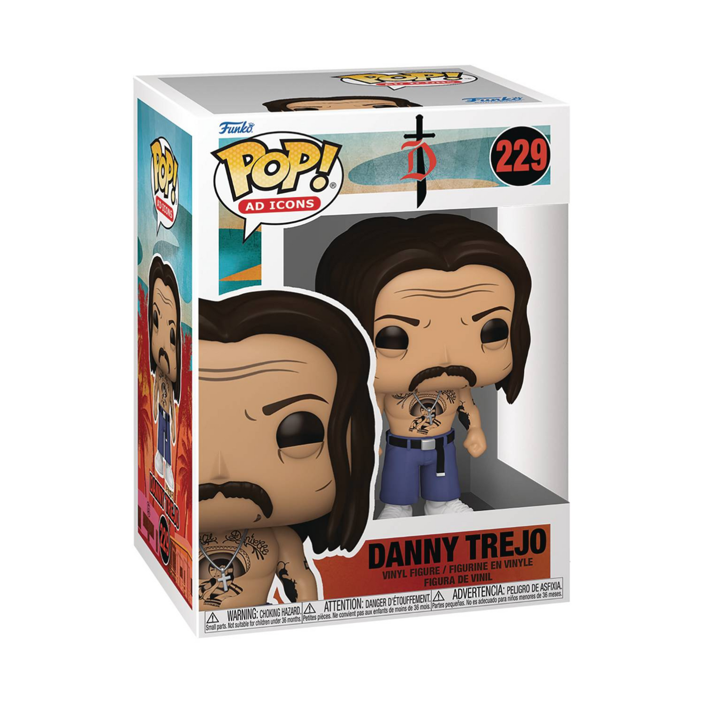 FUNKO POP! Ad Icons - Danny Trejo 229 in box