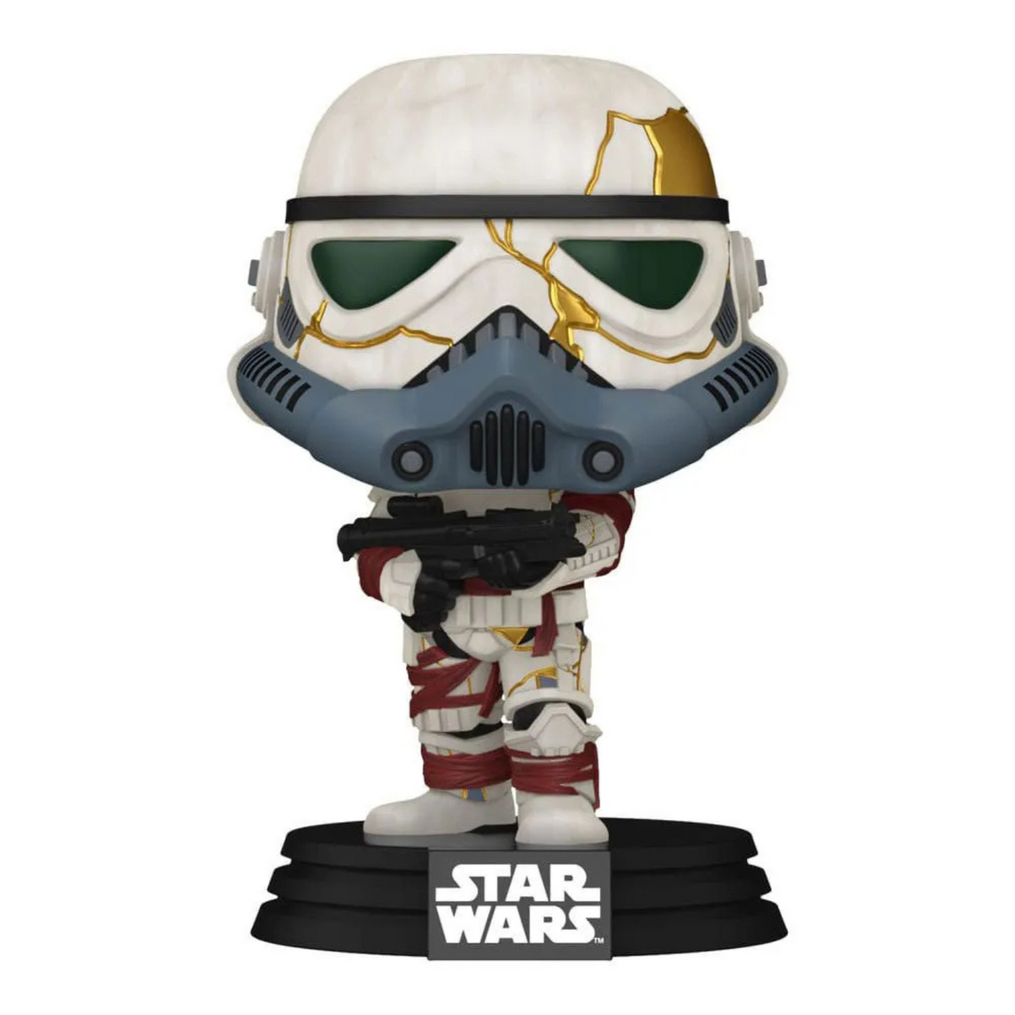 FUNKO POP! Star Wars: Ahsoka - Thrawn's Night Trooper with Grey mask vooraanzicht