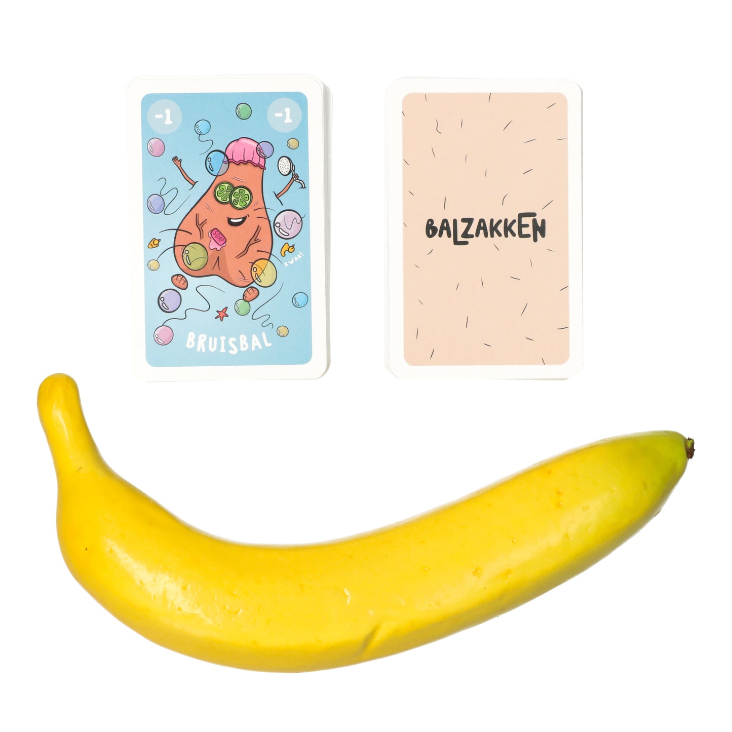 Partygame Balzakken — ludiek en uniek spel om gezelligheid en humor aan tafel te brengen.